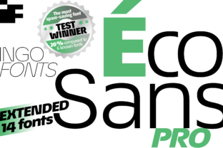 Éco Sans Pro Extended: A Bold Typeface for Modern Campaigns